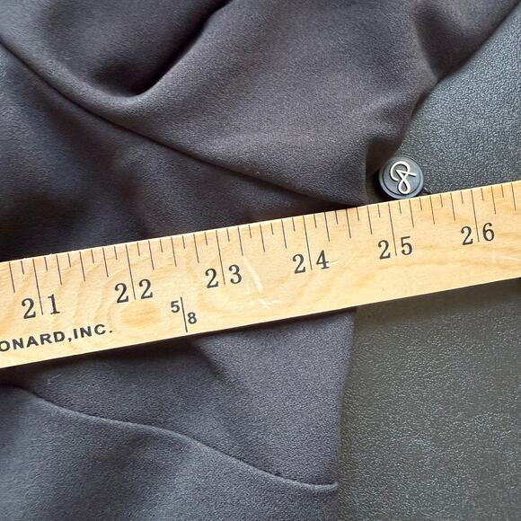 NWT ADRIANNA PAPELL 20W Plus Size Tie Neck Flounce Dress Soft Feminine Elegant - Picture 5 of 12